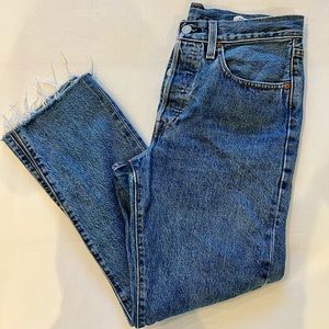 Levis 501 Straight Jeans